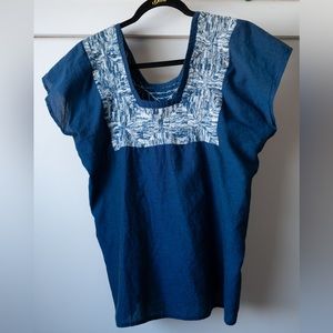 Handmade , Mexican Top, (Los Baules de Juan Cata)